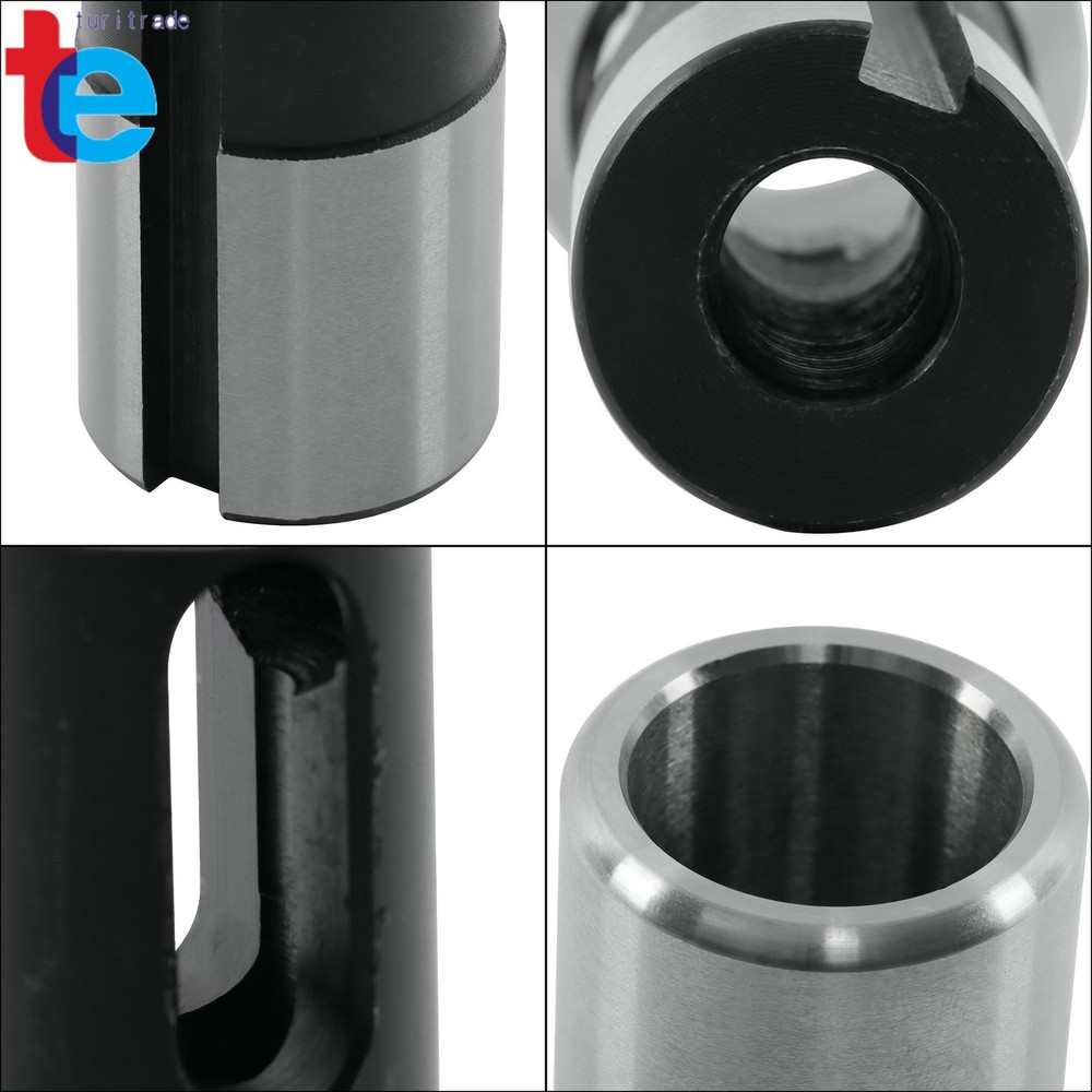 R8 x 3 Morse Taper Reduction Sleeve Adapter for Tool Holding