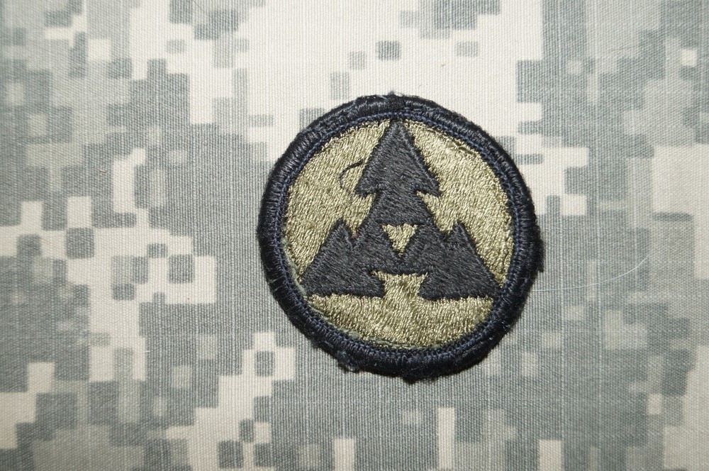 Military Patch US Army 3rd Corps Support Command COSCOM BDU OD Green Subdued