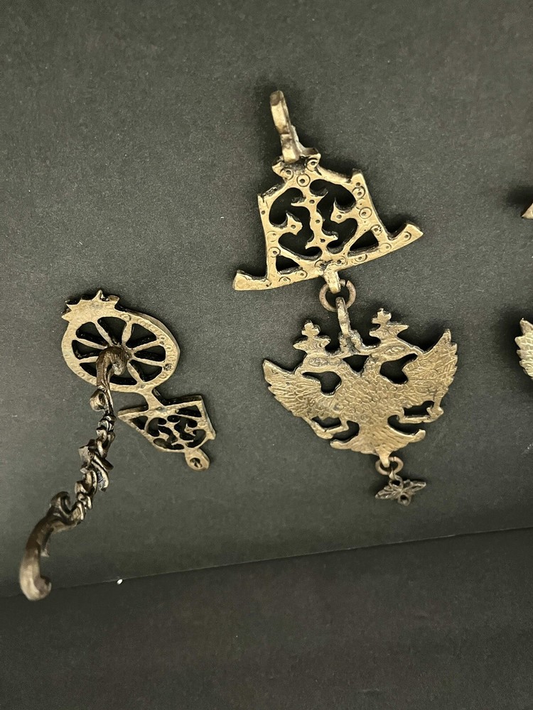 Antique Brass Decorations Hook With Eagle Design