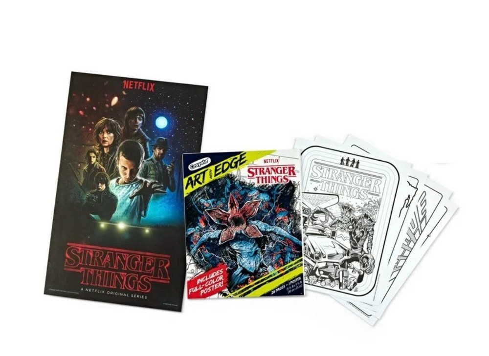 STRANGER THINGS Crayola Art With Edge
