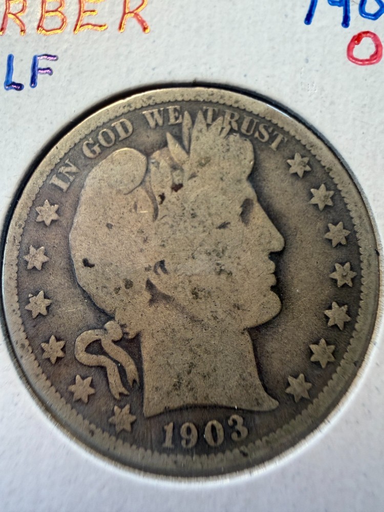 1903-O Barber Half Dollar