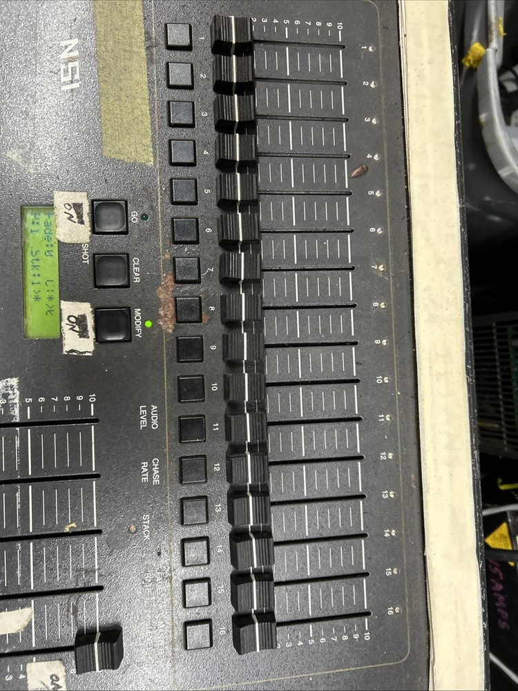 Dmx Stage Lighting Controller Nsi mC 6300 16 Channel Controller W Memory