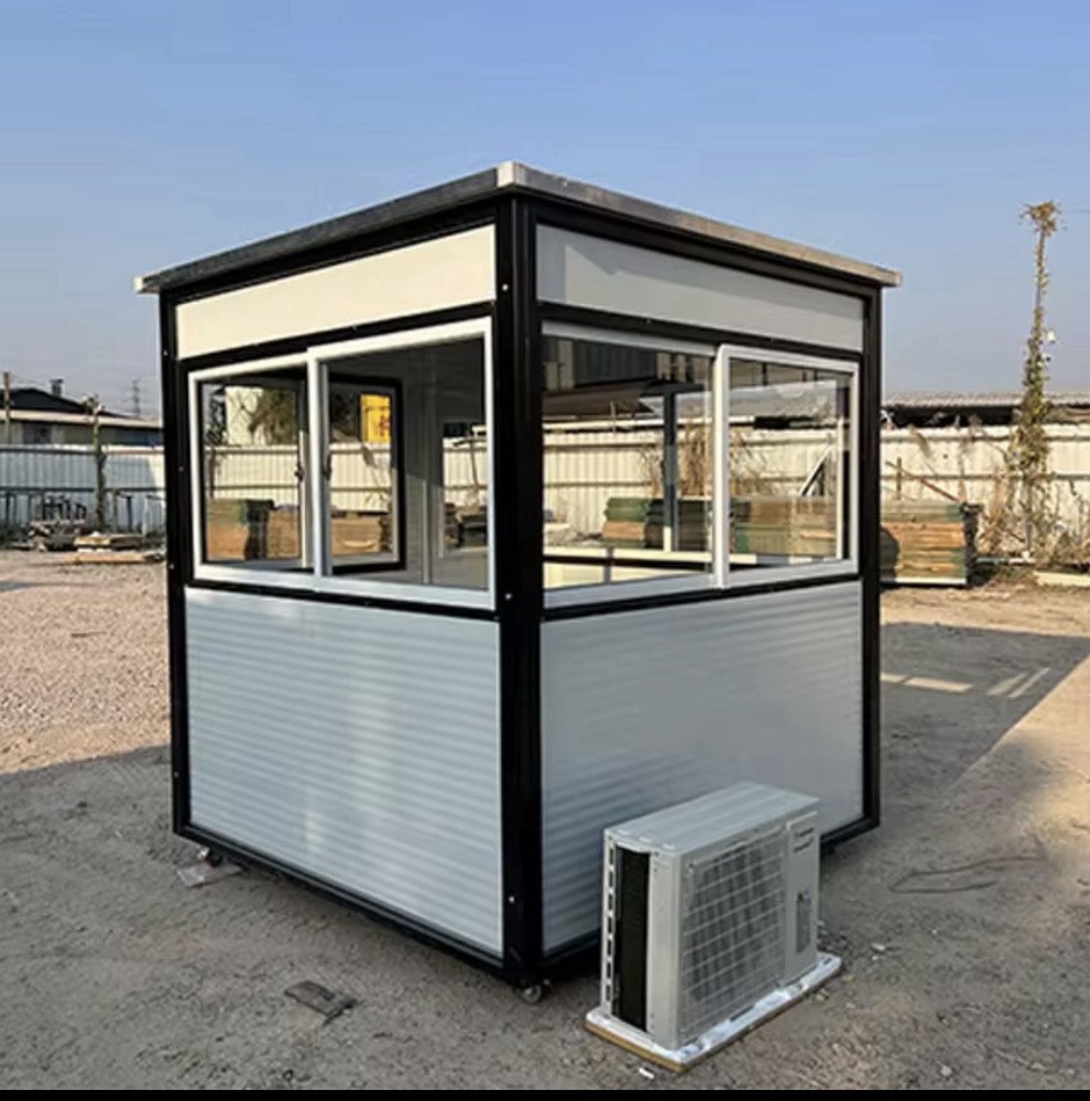 Portable Guard Shack / Prefab Office Booth With AC