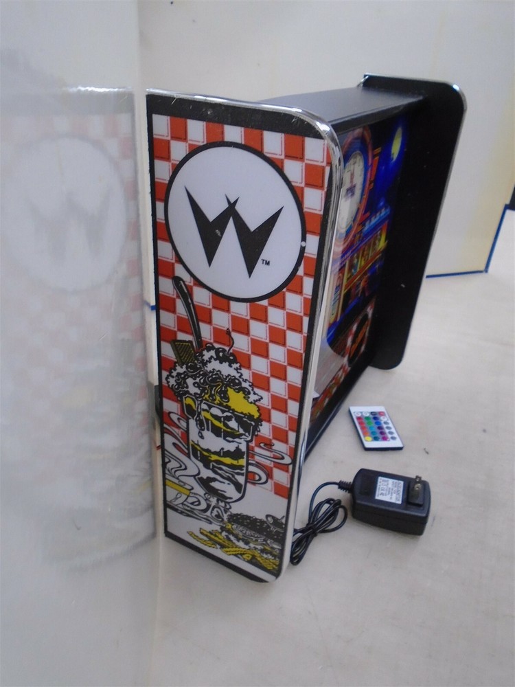 Williams Diner Pinball Head LED Display light box