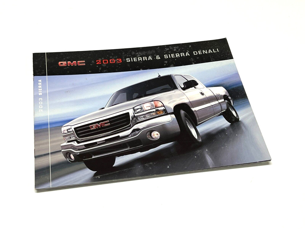 2003 GMC Sierra Brochure