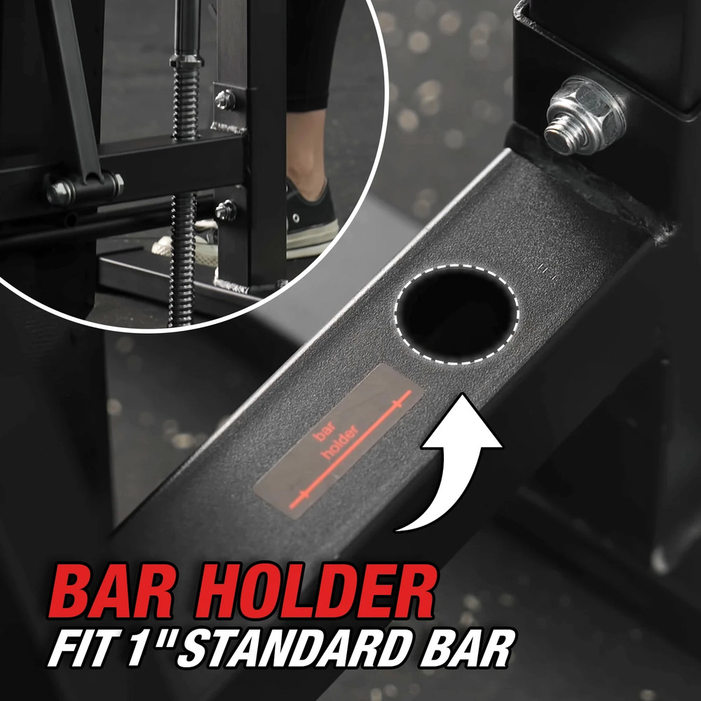 Adjustable Weight Bench, 660LBS Foldable Bench Press with Squat Rack, Multi-Func
