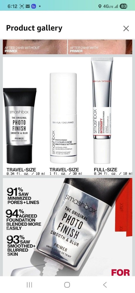 Smashbox On-Set Essentials: Prime + Set