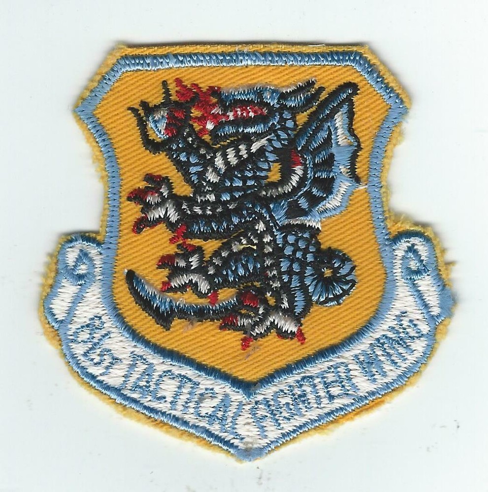 70's-80's 81st TAC FIGHTER WING   patch