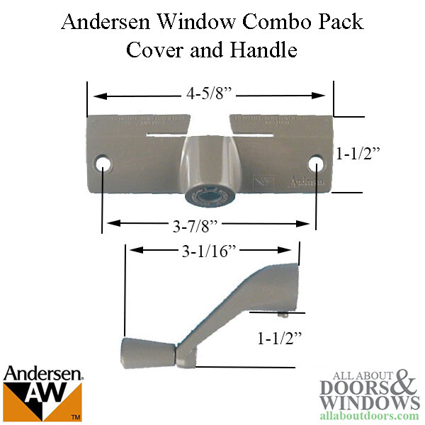 Andersen Window Operator For Casement Windows Cover and Handle Operator Stone