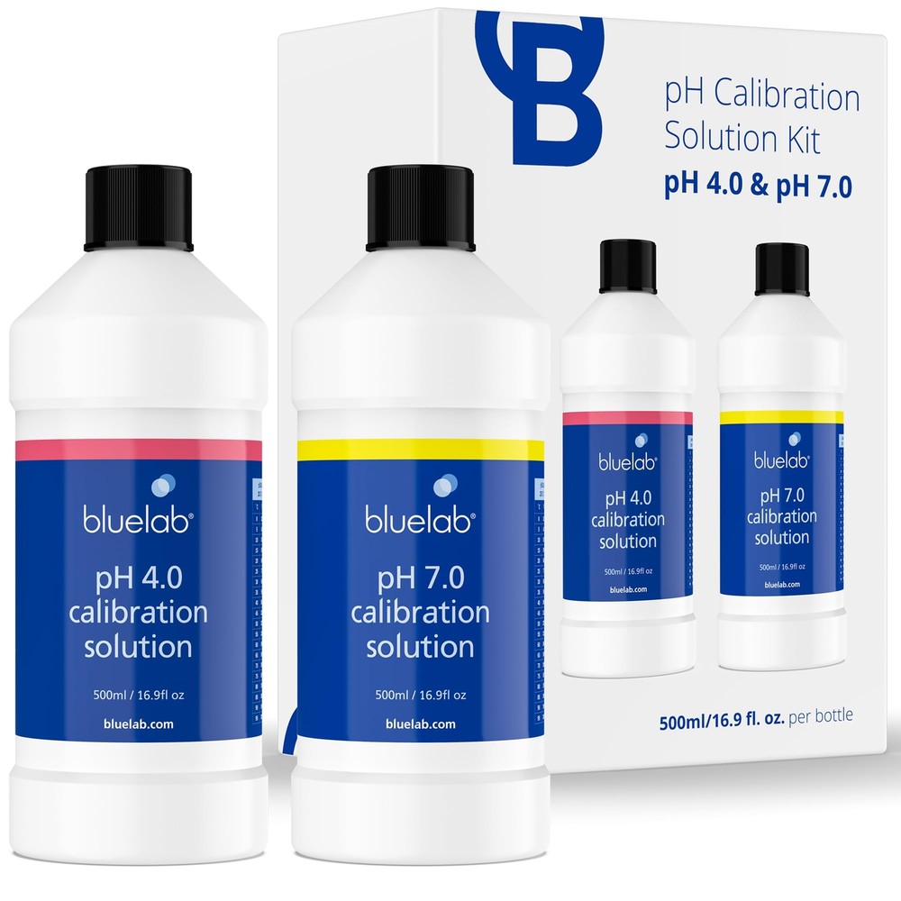 pH 4.0 & 7.0 Calibration Solution Kit - pH Meter & pH Pen Calibration for Bal...