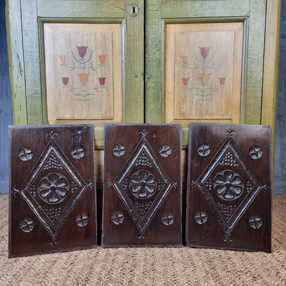 Three 17th century panels.