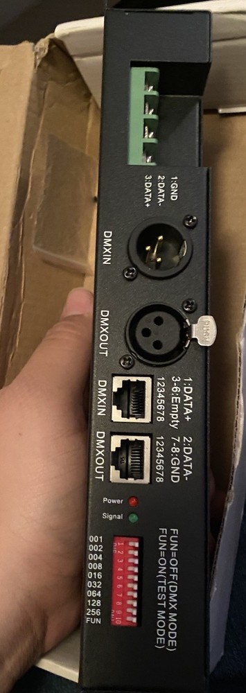 DMX512 Decoder 24 Channel DMX Stage Lighting Controller CE RoHS FC