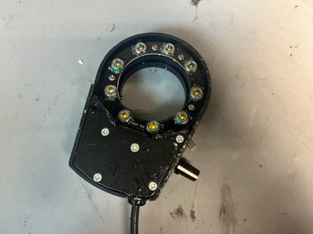 Micro-Lite, LV2000-B, Ring Illuminator Light, With Power Supply