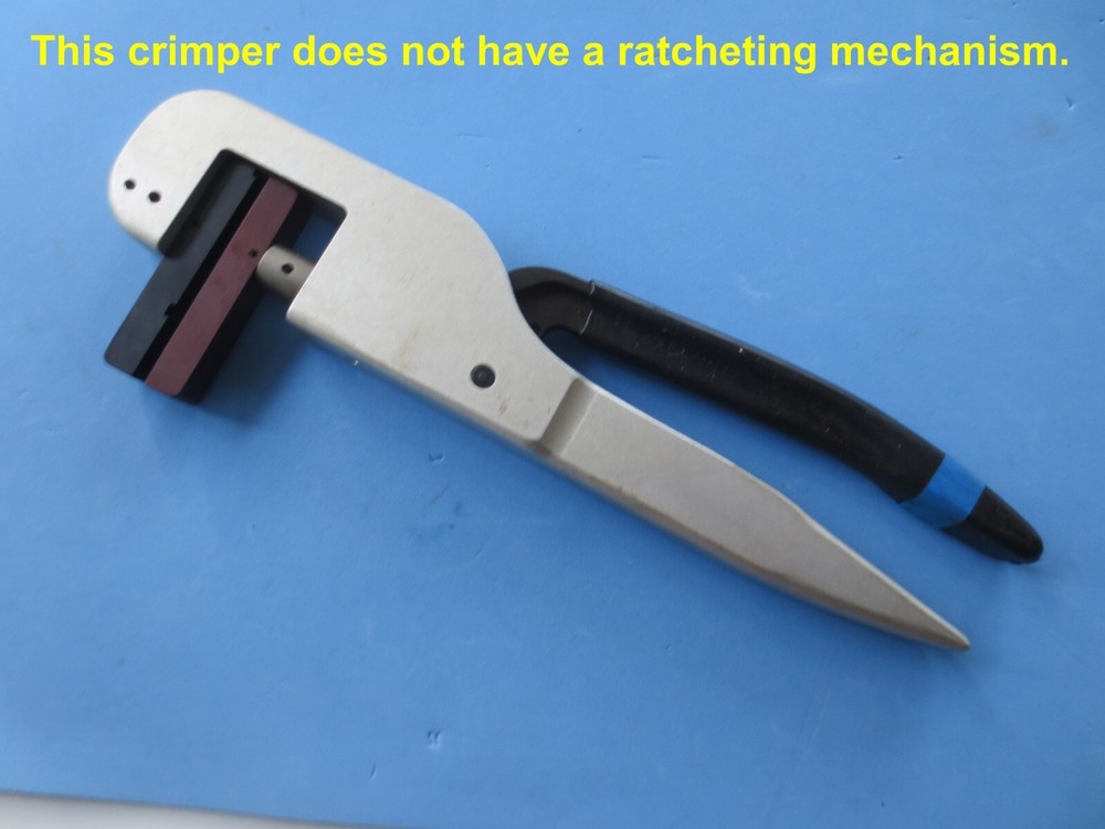 DMC HX9 Open Frame Crimp Tool with Y579 Die Set for 3M Scotchflex ★ Nice Tool ★
