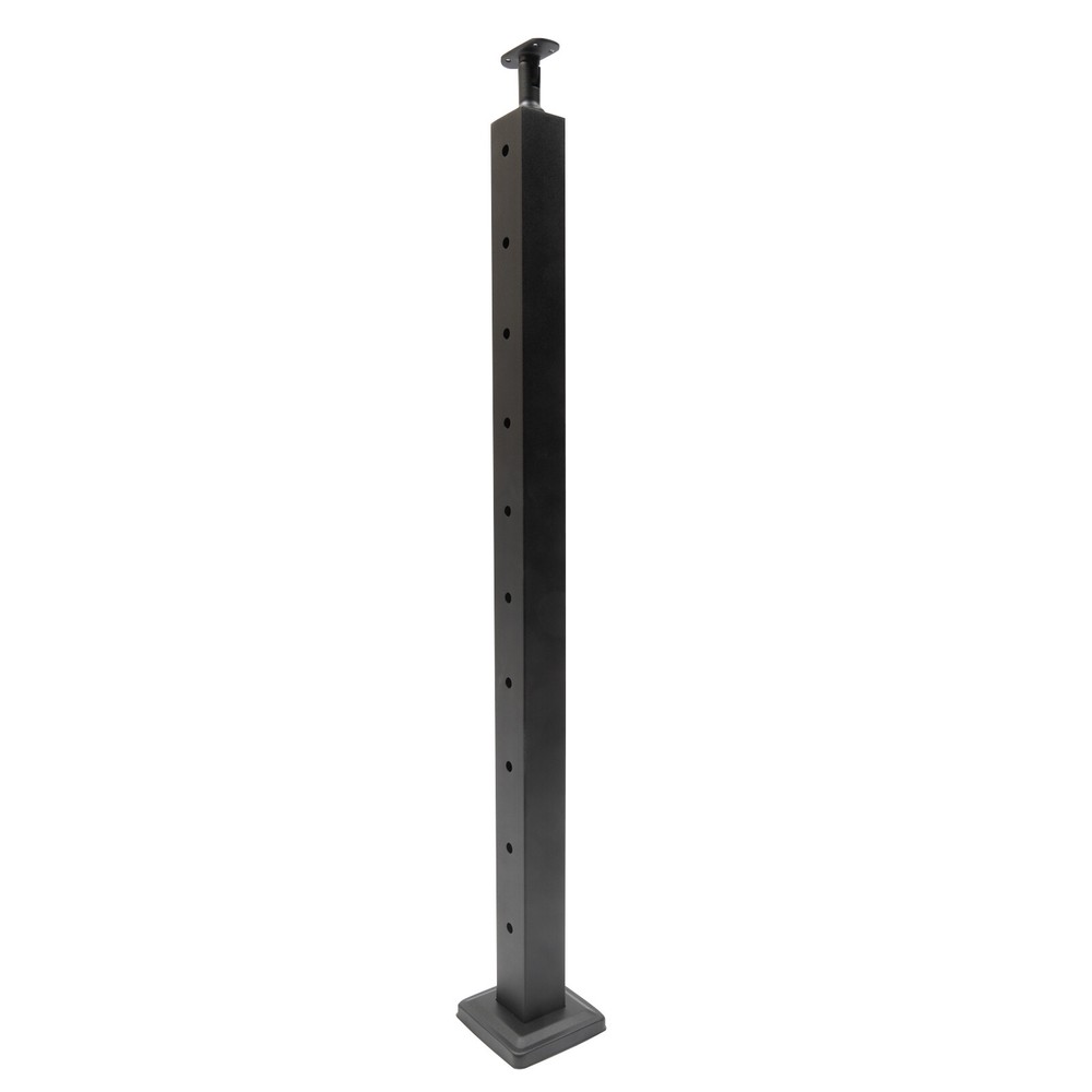 Cable Railing Post Railing Column 36"x2"x2" Level drilled Post Adjustable Top US