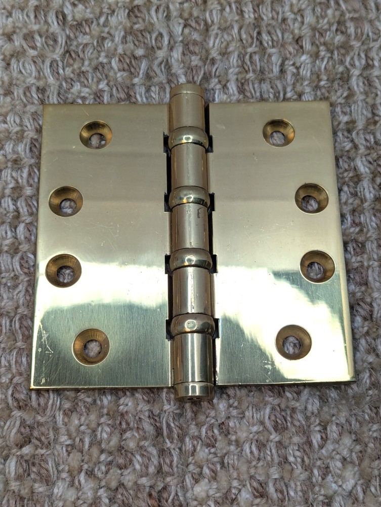 4" x 4" Solid Brass Butt Door Hinge Door Hardware