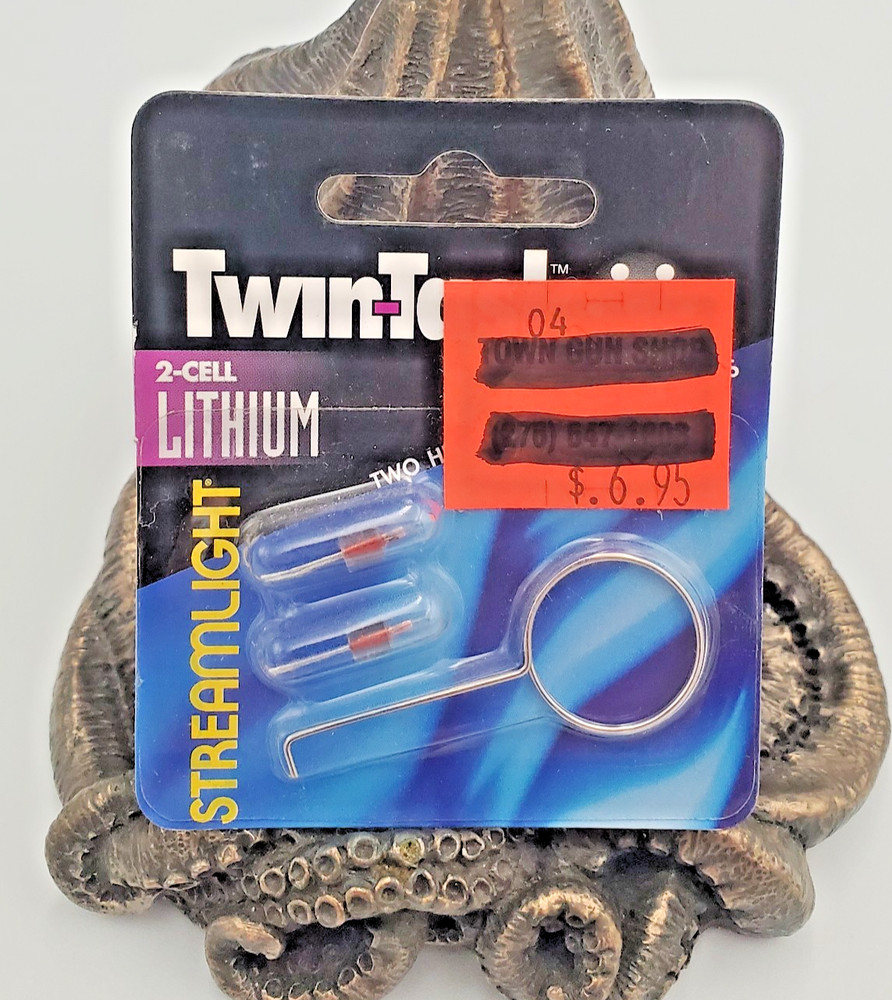 Twin Task Streamlight Flashlight Xenon Replacement Bulbs 2-Cell Lithuim