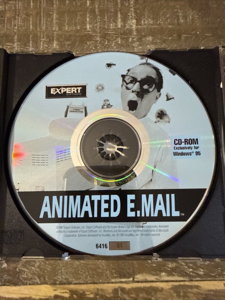 Expert Animated Email PC Cd Rom