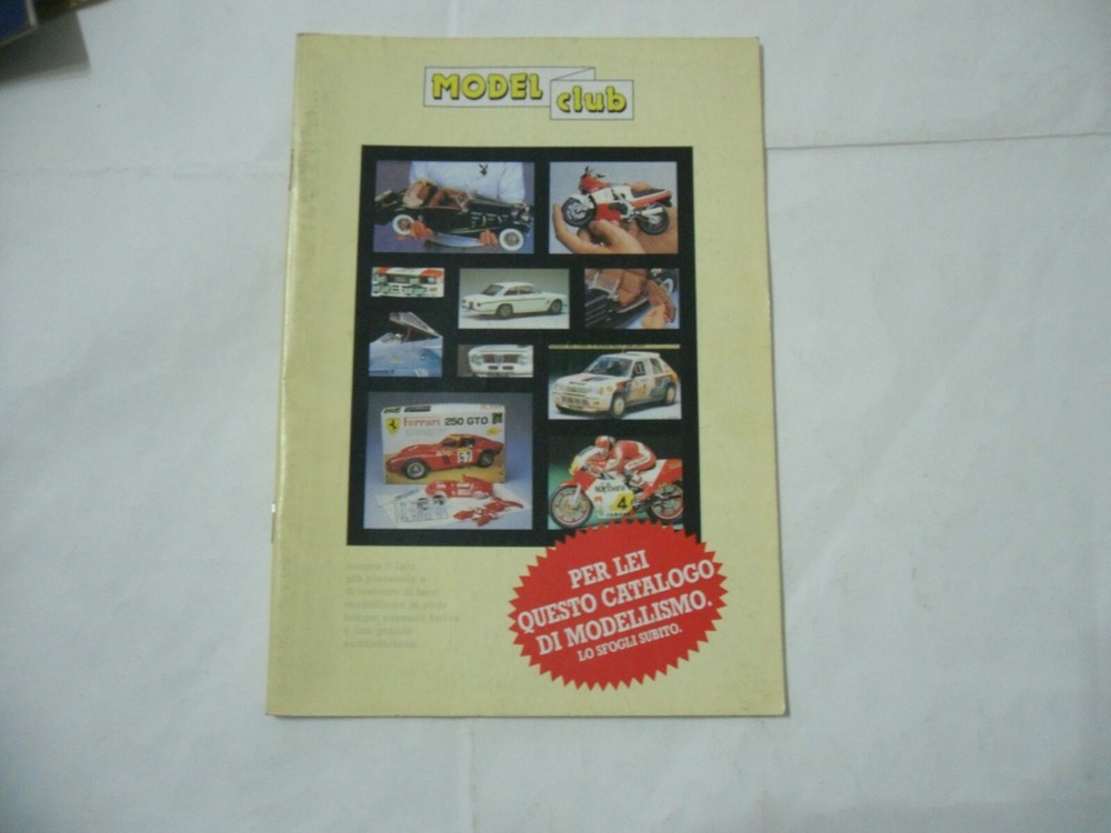 CATALOG MODEL KITS MODEL IN SHOWCASE MODEL CLUB..-+
