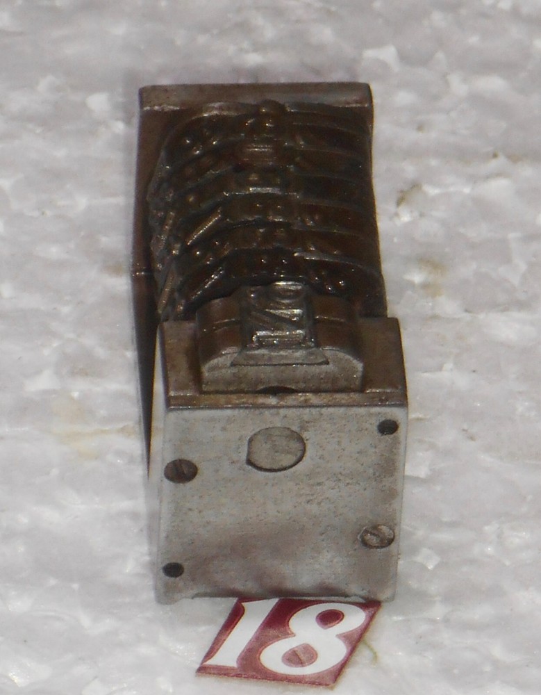 Reverse letterpress numbering machine | 18