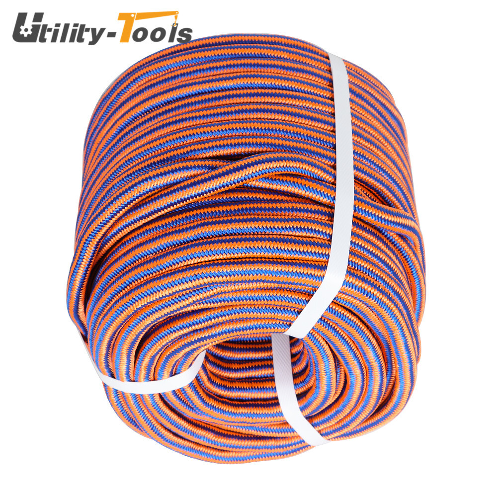 1/2"×150‘ Braid Polyester Rope 8000Lbs Arborist Pulling Rope Rigging Rope