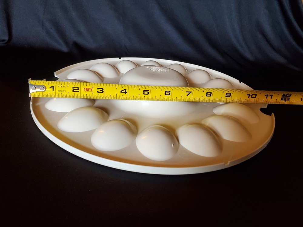 Longaberger 40233 Serve Around 16-Egg Tray Insert Deviled Egg Basket Insert