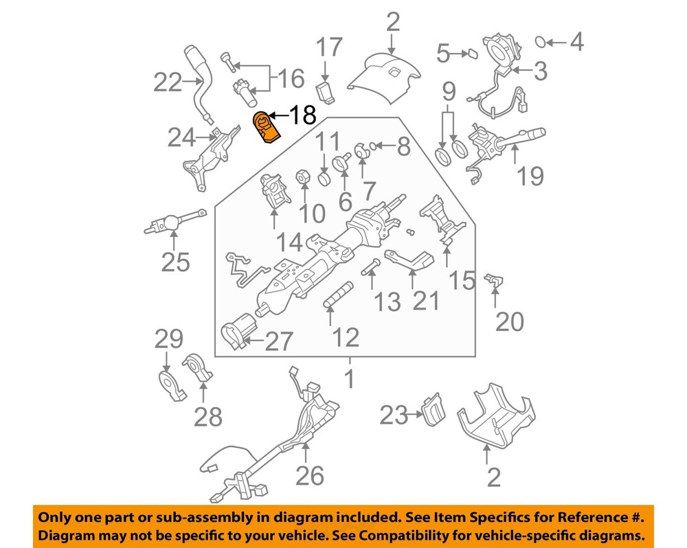 GM OEM 07-15 Avalanche Shroud, Switches Levers-Antitheft Module 22738087