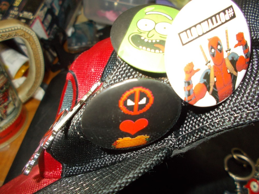 Spiderman Hat with Pins