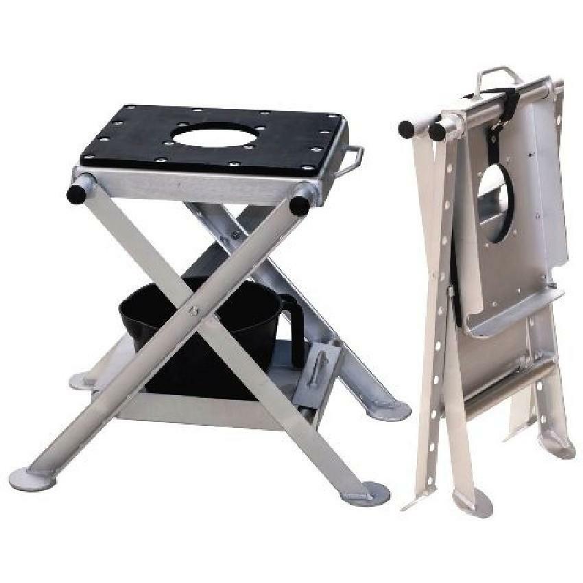 ALUMINUM FOLDING MOTORCYCLE LIFT STAND
