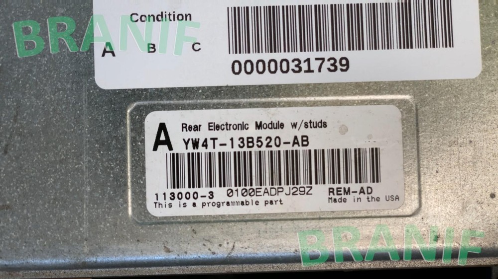 LINCOLN LS Multifunction Control Module Unit YW4T-13B520-AB