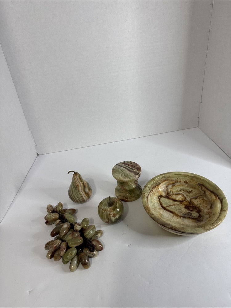 AAA+ Very Beautiful Quality Natural Onyx Decorative fruit Set
