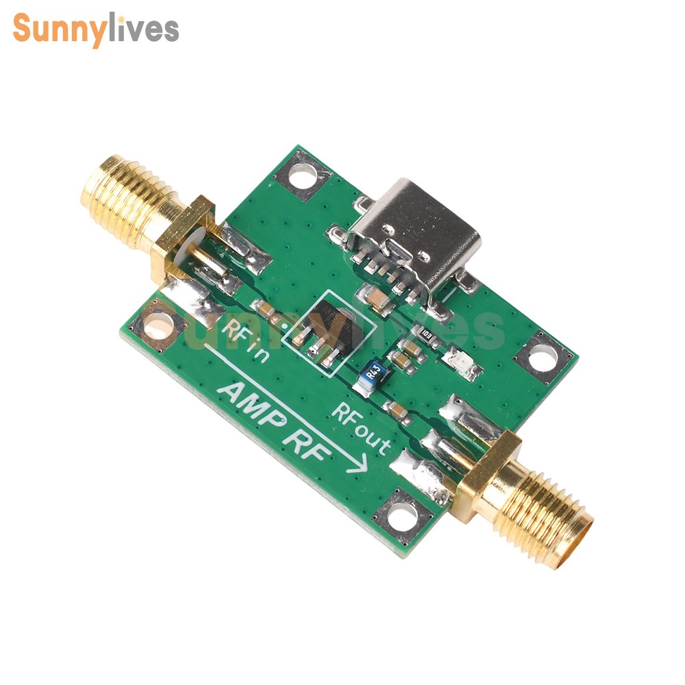 SBB5089 20dB Gain RF Module 5MHz–6GHz RF Power Amplifier RF Preamplifier Module