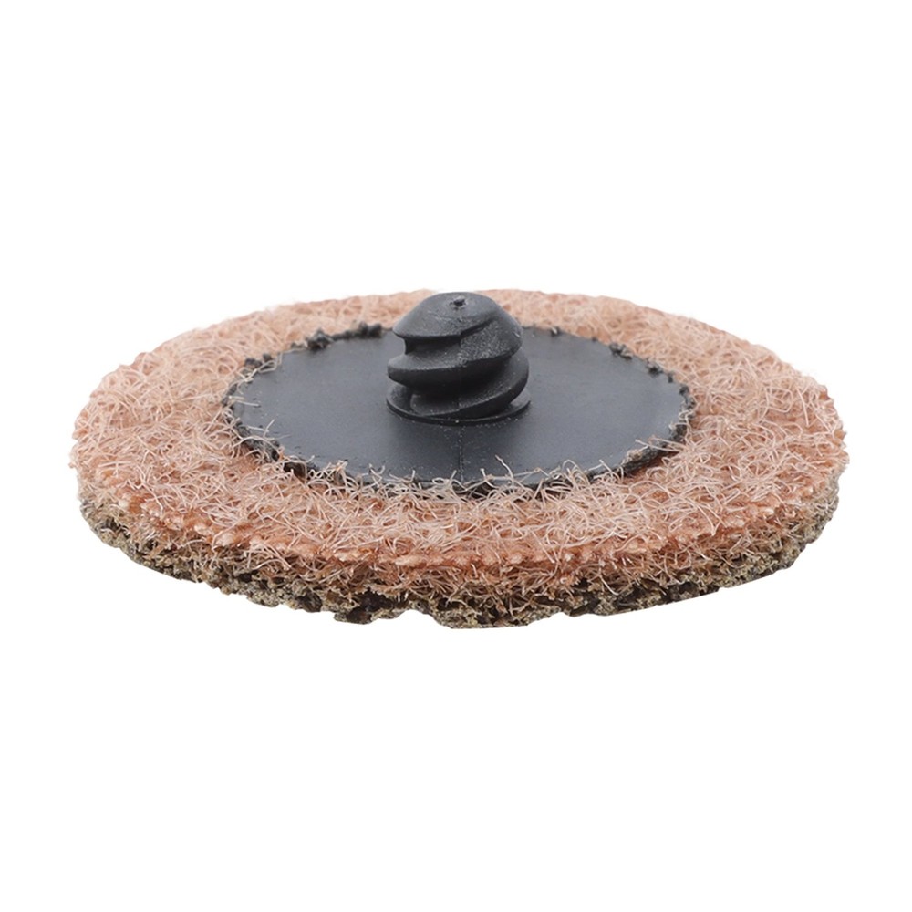 25 Pcs 2" Tan (Coarse) Prep Pad Discs Surface Conditioning Quick Change Discs