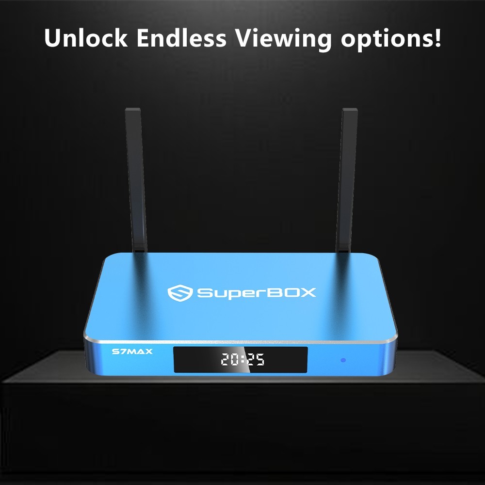 SuperBOX S7 Max HaveTime Shift Android Streaming Same Day Shipping message to Me