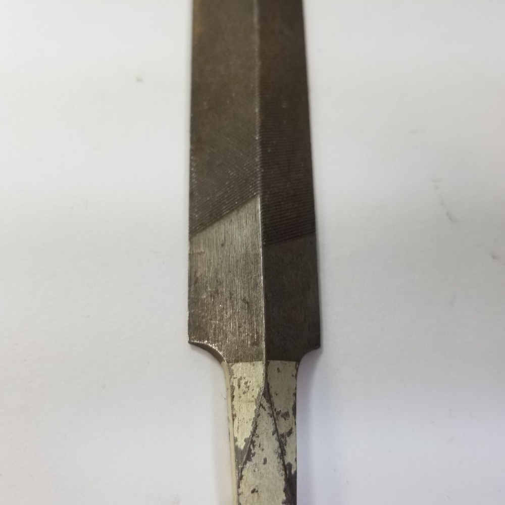 HELLER NUCUT 12" Triangle and FLAT FILE Double