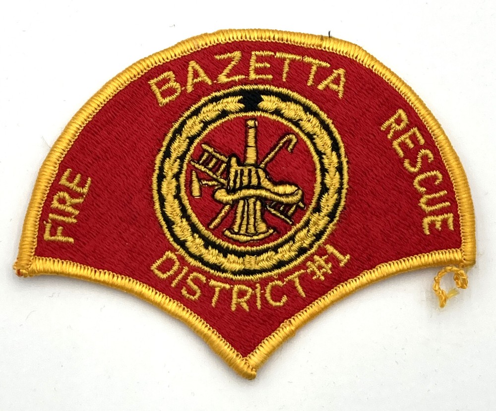 Bazetta Ohio Fire & Rescue District 1 Patch
