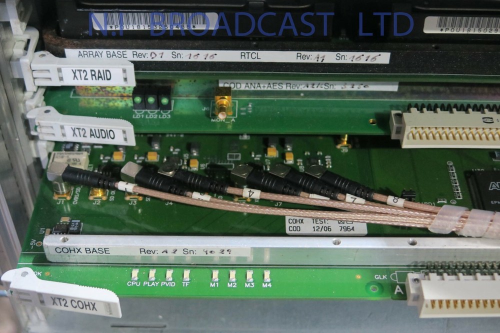 EVS XT2 COHX board  for Sd / HD servers