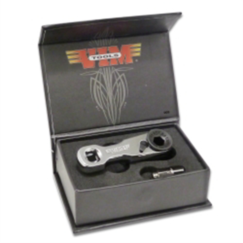 VIM Tools 3/8 Inch Mini Ratchet Double Square Drive, Offset Female Square Drive