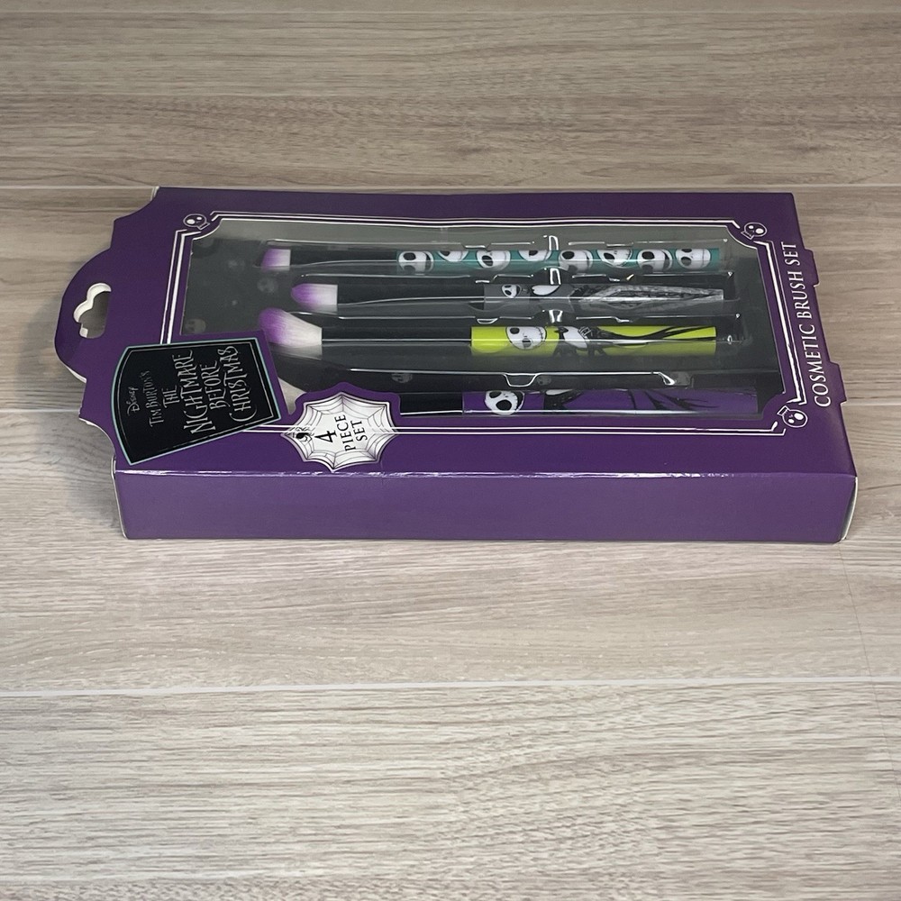 Nightmare Before Christmas Makeup Three Piece Set New In Packaging