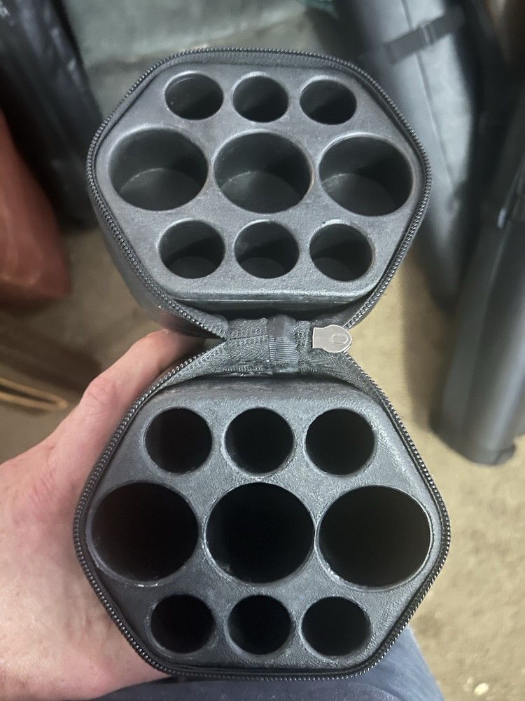 3x6 Hexagon Pool Cue Case