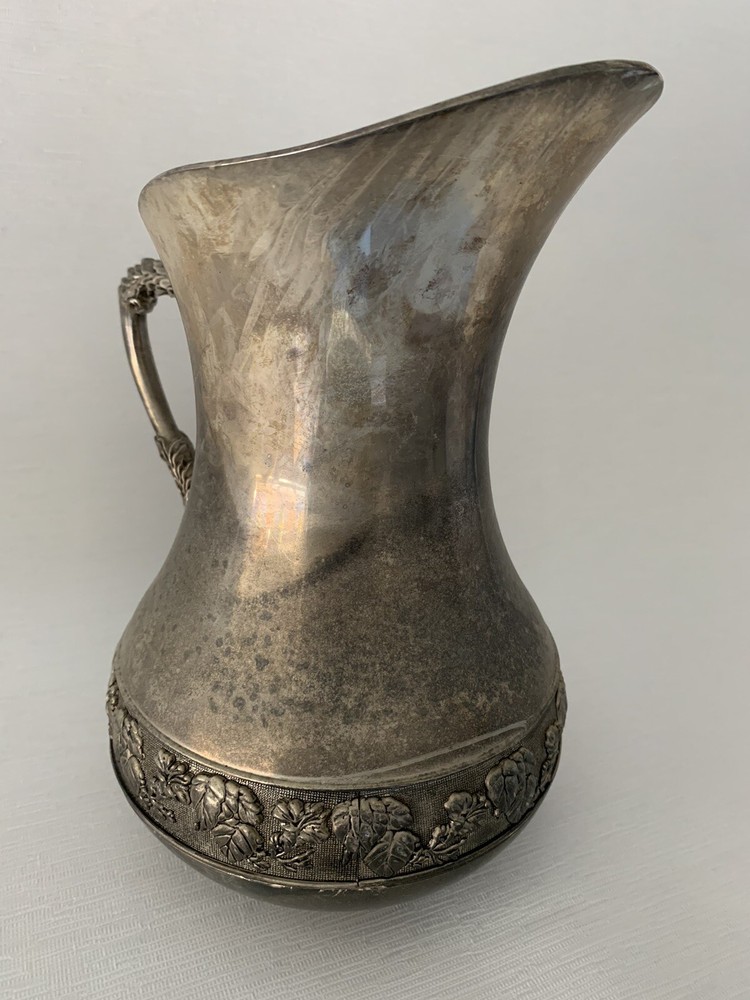 Vintage Vera Lucino Silver Plated Pitcher