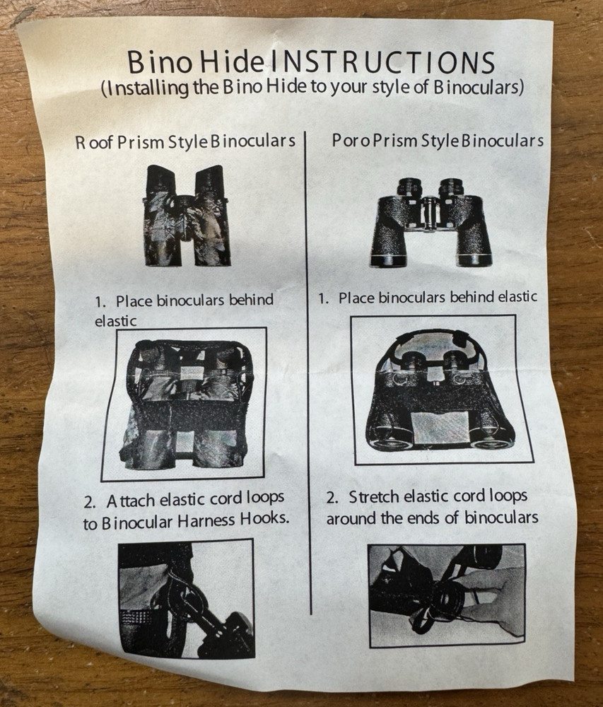 Horn Hunter Bino Hide Binocular Cover