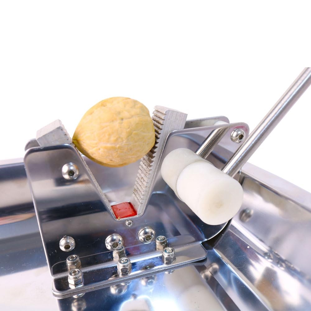 Mechanical Heavy Duty Nut Cracker Walnut Pecan Hazelnut Sheller with Storage