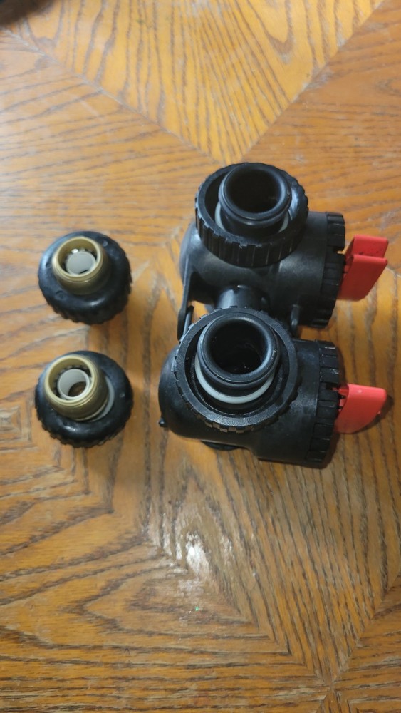 Clack WS1 Bypass Valve 3/4 pex Tail Pieces