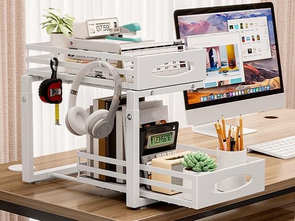 Under Sink Organizer 2 Tier Under Sink Organizers & Storage Adjustable Height