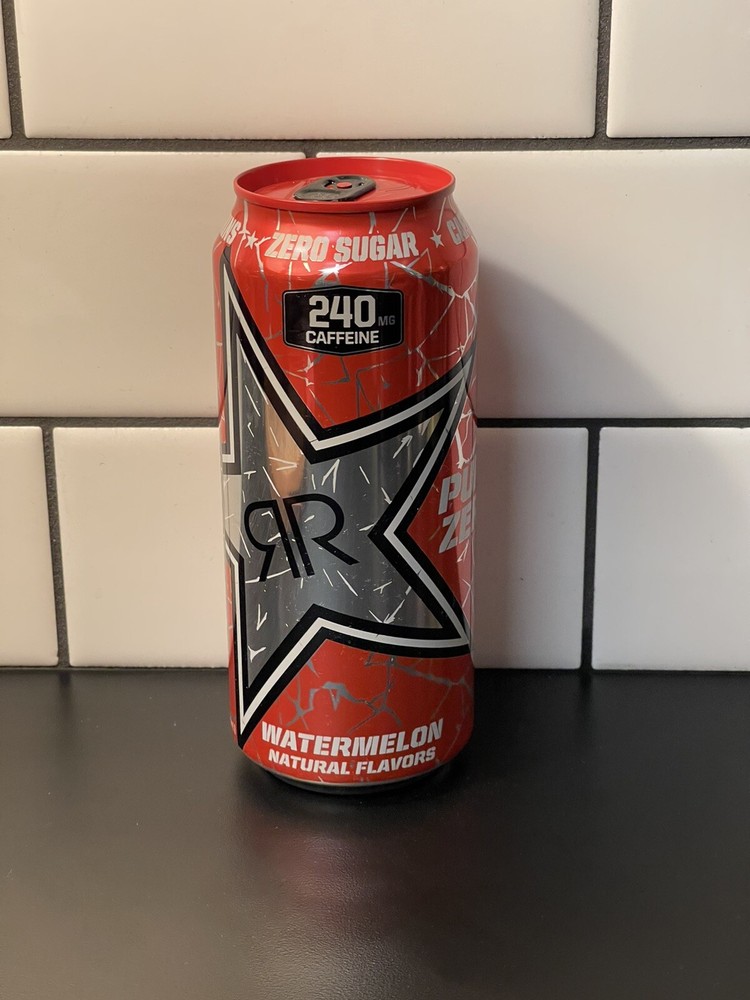 Rockstar Energy Pure Zero Watermelon Full 16oz Can