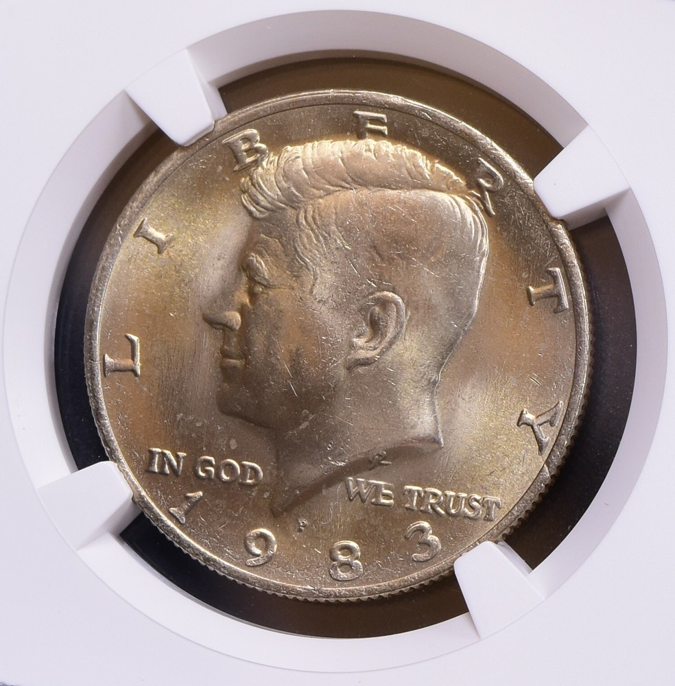 1983-P Kennedy Half Dollar - NGC MS66 (#54085-L)