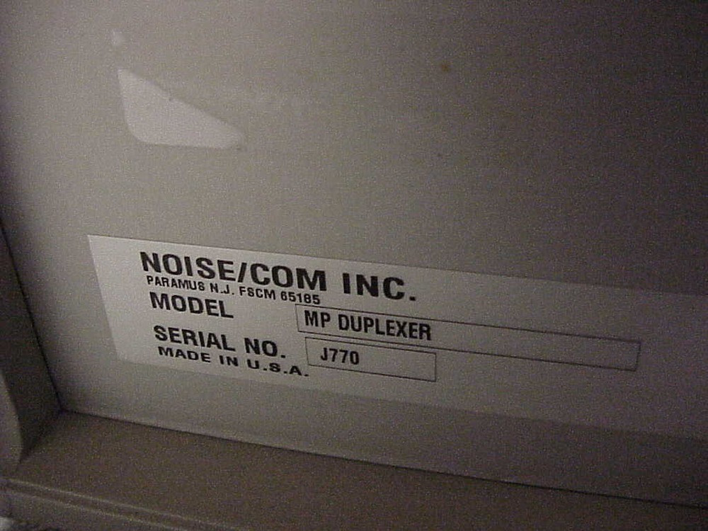 NOISE/COM MP Series Duplexer | #J770