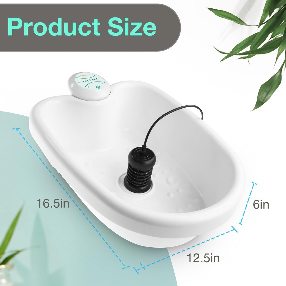 Ionic Foot Bath Detox Machine with Slipper, Portable Ionic Foot Detox Chi Cle...