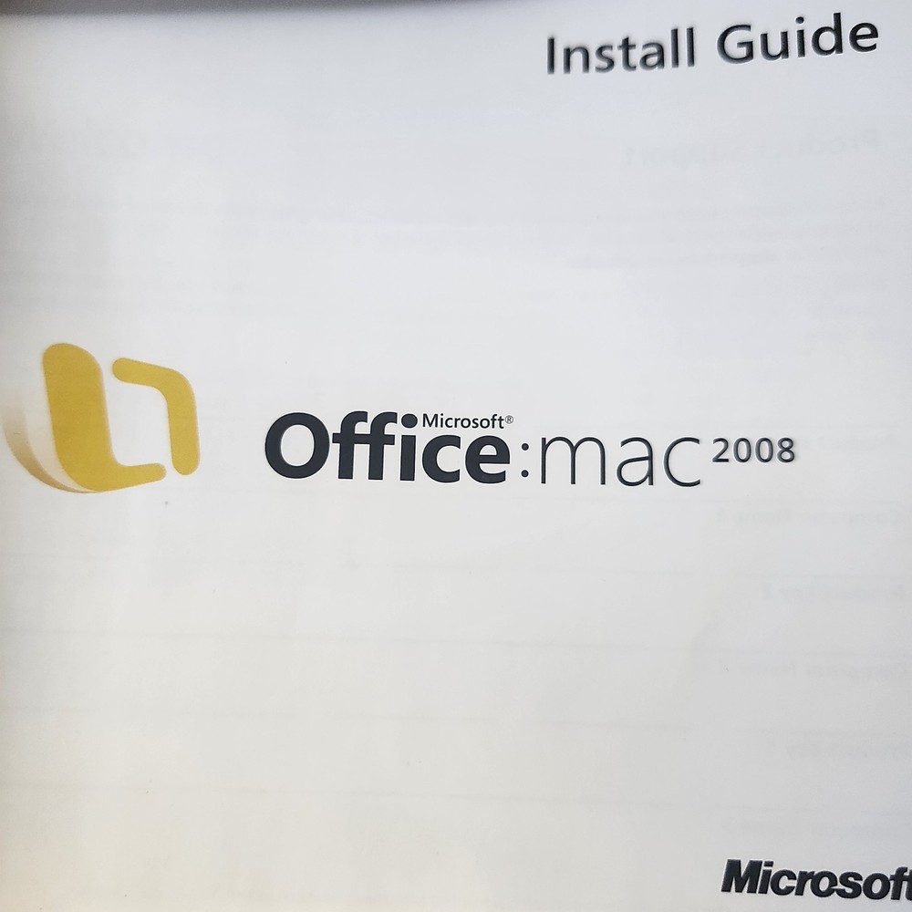 Microsoft Office 2008 Home and Student Edition for Mac